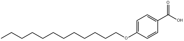 4-十二烷氧基苯甲酸 结构式