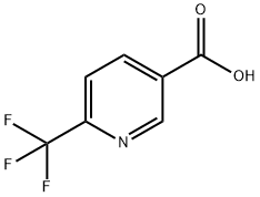 6-三氟甲基烟酸 结构式