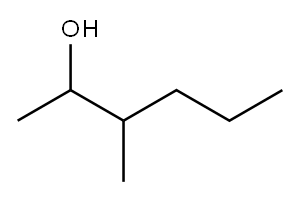 3-甲基己烷-2-醇 结构式