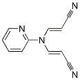 Acrylonitrile, 3,3-(2-pyridylimino)di- (8CI) 结构式