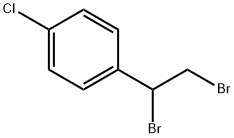 1-氯-4-(1,2-二溴乙基)苯 结构式