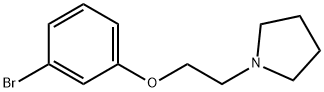 1-[2-(3-Bromophenoxy)ethyl]pyrrolidine