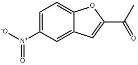 2-乙酰基-5-硝基苯并[B]呋喃 结构式