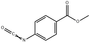 4-异氰酰基苯甲酸甲酯 结构式
