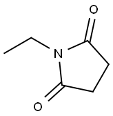 N-乙基琥珀酰亚胺 结构式