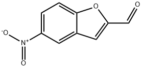 5-硝基-1-苯并呋喃-2-甲醛 结构式