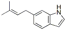 6-Prenyl-1H-indole 结构式