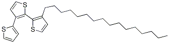 3'-Hexadecylterthiophene 结构式