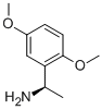 (AR)-2,5-二甲氧基-A-甲基-苯甲胺 结构式