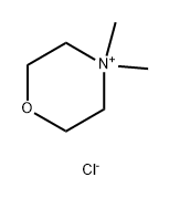 4,4-二甲基吗啉鎓氯化物 结构式