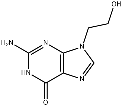 9-(2-羟乙基)鸟嘌呤 结构式
