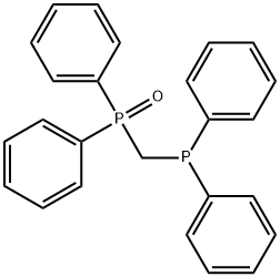 双(二苯基膦)甲烷一氧化物 结构式