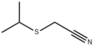 异丙硫基乙腈 结构式
