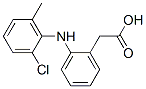 [2-(2-Chloro-6-methylanilino)phenyl]acetic acid 结构式