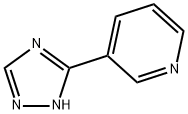 吡啶,3-(1H-1,2,4-三唑-5-基)- 结构式