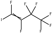 1-IODOHEPTAFLUOROBUT-1-ENE 结构式