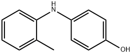 2-甲基-4'-羟基二苯胺 结构式