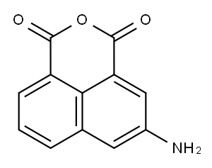 5-氨基-1H,3H-苯并[DE]异色满-1,3-二酮 结构式