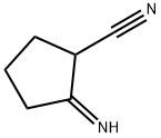 2-亚氨基环戊烷-1-甲腈 结构式