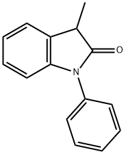 3-甲基-1-苯基吲哚酮 结构式