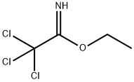2,2,2-三氯乙酰亚氨酸乙酯 结构式
