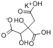 羟基柠檬酸钾 结构式