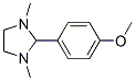2-(4-Methoxyphenyl)-1,3-dimethylimidazolidine 结构式