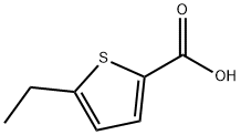 5-乙基噻吩-2-甲酸 结构式