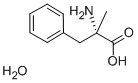 2-甲基-L-苯丙氨酸一水物 结构式