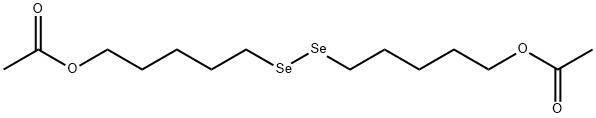 5,5'-Diselenodi(1-pentanol)diacetate 结构式