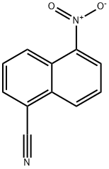 5-硝基-1-萘氰 结构式