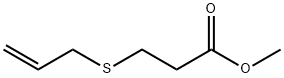 3-(Allylthio)propionic acid methyl ester 结构式