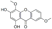 1,3-dihydroxy-4,7-dimethoxyxanthone 结构式