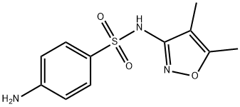 磺胺曲沙唑 结构式
