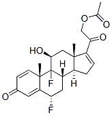 二氟泼尼酯杂质 结构式