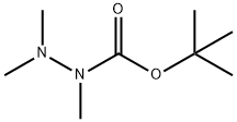 1,2,2-三一甲肼甲酸叔丁酯 结构式