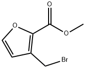 METHYL 3-(BROMOMETHYL)-2-FUROATE 结构式