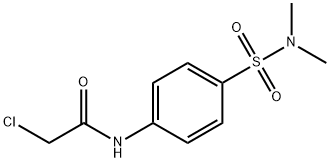 乙酰苯胺,2-氯-4'-(二甲基氨基磺酰基)- 结构式