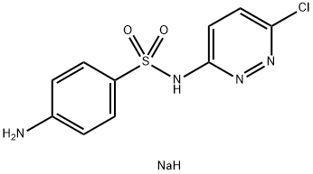 磺胺氯哒嗪钠 结构式