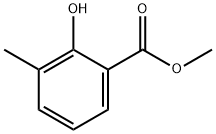 2-羟基-3-甲基苯甲酸甲酯 结构式