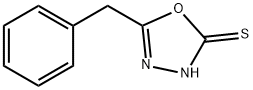 5-苄基-[1,3,4]噁二唑-2-硫醇 结构式