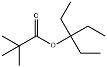 Propanoic acid, 2,2-diMethyl-, 1,1-diethylpropyl ester 结构式