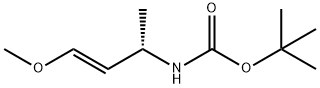 Carbamic acid, [(1S,2E)-3-methoxy-1-methyl-2-propenyl]-, 1,1-dimethylethyl 结构式