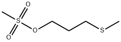 3-(甲硫基)丙基甲磺酸酯 结构式