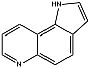 1H-吡咯并[2,3-F]喹啉 结构式