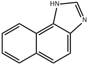 1H-萘烷[1,2-D]咪唑 结构式