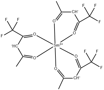 三氟乙酰丙酮化钐 结构式
