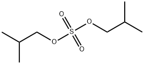 Sulfuric acid, bis(2-Methylpropyl) ester 结构式