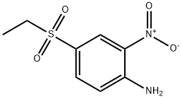 4-(乙基磺酰基)-2-硝基苯胺 结构式