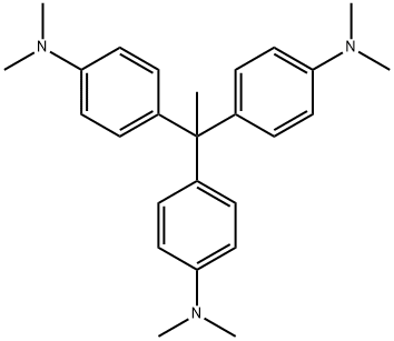 1,1,1-TRIS(4-N,N-DIMETHYLAMINOPHENYL)-ETHANE 结构式